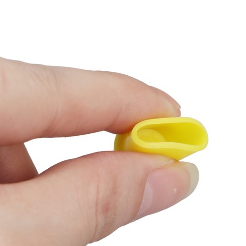 300pcs Ink Cups, Eyebrow Lip Color Cup Silicone Multipurpose Disposable Pigment Cups Ink Paint Cup for Ink Supplies(Yellow)