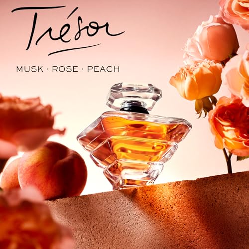 Lanc?me Tr?sor Eau de Parfum - Long Lasting Fragrance with Notes of Rose, Lilac, Peach & Apricot Blossom - Elegant & Romantic Women's Perfume