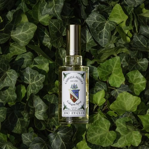 Caswell-Massey Jockey Club Cologne Spray, Aromatic Blend of Amber, Bergamot & Jasmine, Scented Cologne Spray For Men & Women, 3 Oz