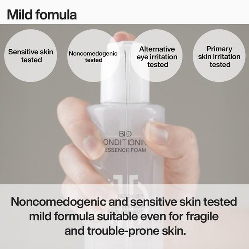 IOPE BIO Conditioning Essence Foam Facial Cleanser | Gentle Makeup Cleansing & Moisturizng for Sensitive Skin, Antioxidant, Daily exfoliation with PHA, Korean Face wash, 6.08 Fl Oz