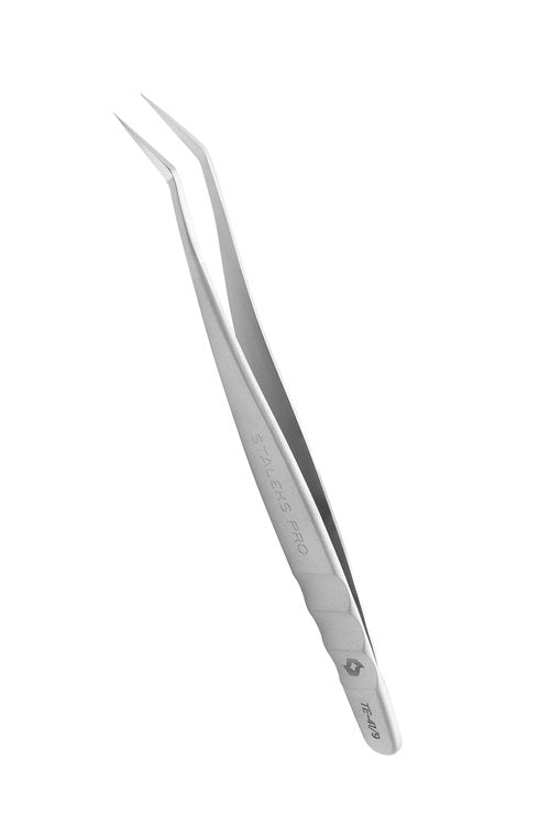 STALEKS PRO Eyelashe Tweezer (TE-419)