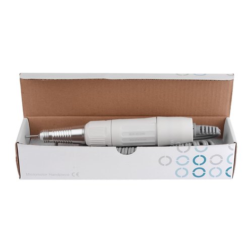 White Color SDE-H20N 30000RPM Electric Nail Art Drill Pen Handle Grinder Chuck 2.35mm/3.0mm/3.175mm Manicure Pedicure Tool Nail Drill Accessories