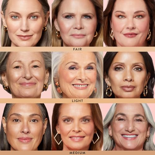 LAURA GELLER NEW YORK Baked Balance-N-Glow Illuminating Foundation - Fair - Buildable Sheer to Light Coverage - Satin Finish