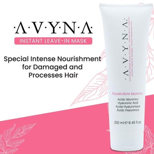 Avyna Leave in Deep-Penetrating Reconstructor Treatment Very Damaged and Processed Hair With Hyaluronic Acid 8.45 oz