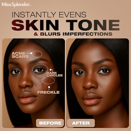 Beauty Balm Skin Tint 2 Pack? (Shade 1) Serum-Boosted Skin Tint Stick for Black Women, Hybrid Foundation & Skincare, Splendor Skin Tint, Sheer-to-Light Buildable Coverage