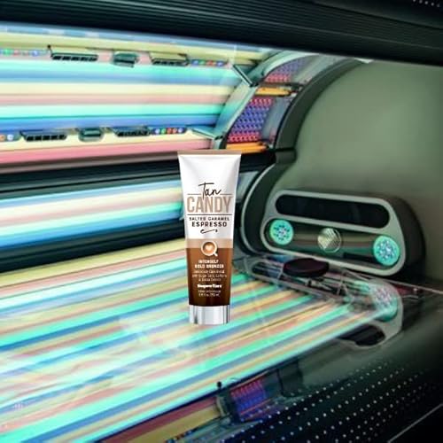 Supre Tan Candy Salted Caramel Espresso Intensely Bold Bronzer Dark Blend 8.5oz
