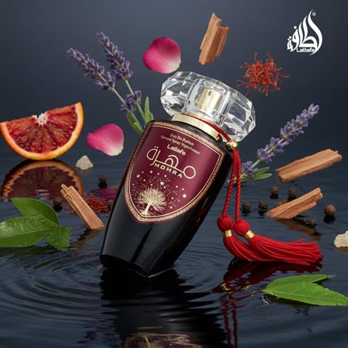 Lattafa Mohra for Unisex Eau de Parfum Spray, 3.4 Ounce / 100 ml