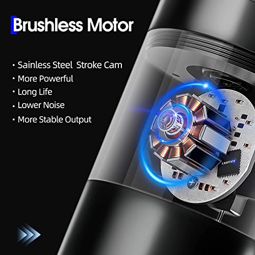 Ambition Torped Tattoo Machine Kit - Rotary Tattoo Machine Cartridges Short Pen with 2400mAh Tattoo Power Supply Brushless Motor for Professional Tattoo Artist