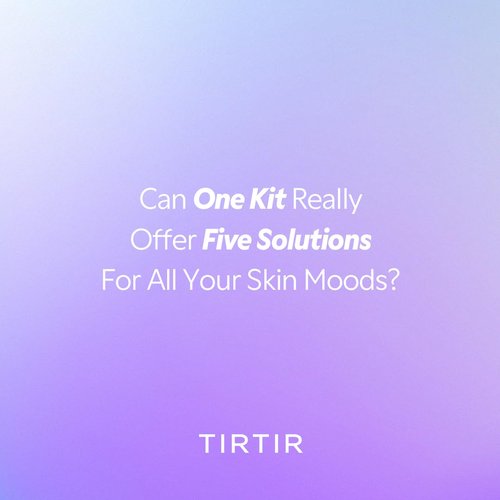 TIRTIR 5 Actives Power Serums Kit – Korean Skin Care Set with Vitamin C, Niacinamide, Azelaic & Hyaluronic Acid, Hydrating Serum, Radiance Boost, Nourishment, Travel Essentials, Skincare Gift