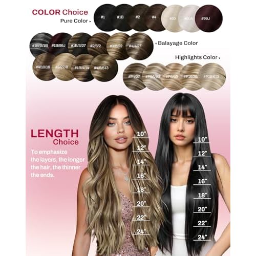 Moresoo Clip in Hair Extensions Real Human Hair Balayage Double Weft Clip in Extensions Human Hair for Long Straight Ombre Black to Brown with Caramel Blonde 7pcs 120g 24inch