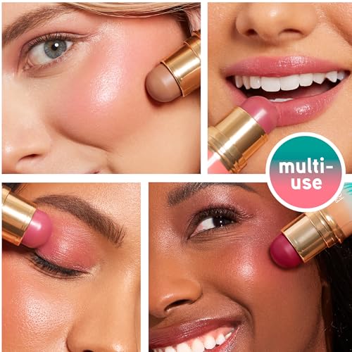 Physicians Formula Butter Glow & Go Multiuse Stick, Ultra-Creamy Radiant Finish Formula with Murumuru Butter, Vegan & Cruelty-Free- Sunkissed Rose