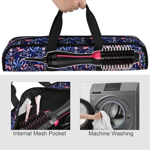 Beautyflier Travel Case for REVLON One-Step Volumizer, Storage Carrying Travel Bag for One Step Root Booster Brush Dryer, One Step Volumizer Storage Case for Hair Dryer and Hot Air Brush, Case Only