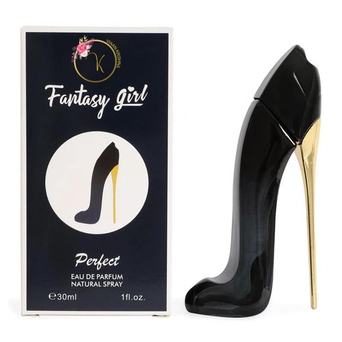 Viaan Krishna Fantasy Girl Mini High Heel Perfume Gift Set for Women (1oz/30ml x 4pcs) Pink Rose, Blush, Perfect, & Ambition (Pack of 4)- Eau De Parfum