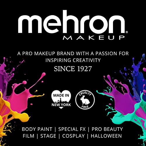 Mehron Makeup Blood Splatter | Professional Fake Spray Blood | Performance, Halloween, Face Paint, Costumes, & Special FX 1 fl oz (30 ml)