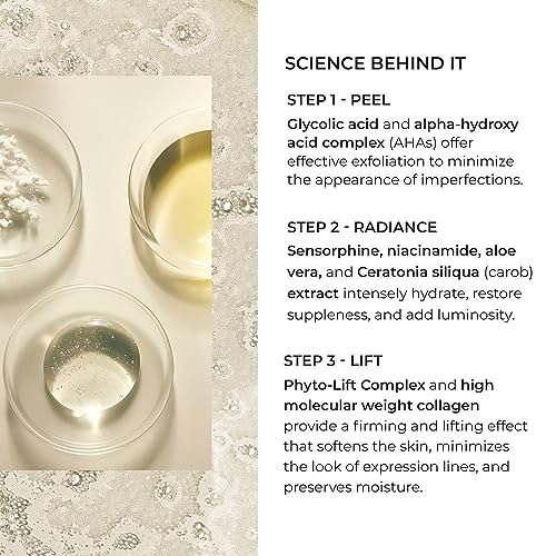 Natura Biss? Diamond Instant Glow, Anti-Aging Ampoule Trio, Lifts, Firms, & Illuminates, For All Skin Types, 3 ampoules x 1 treatment