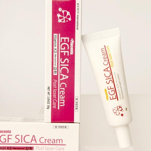 Placenta EGF SICA Cream1.05oz 30g. Bruise Cream. Improve Blush,dark cirles skin. After scar, acne treatment. nourishing.Elasticity.Vatality skin. KoreanCICA .