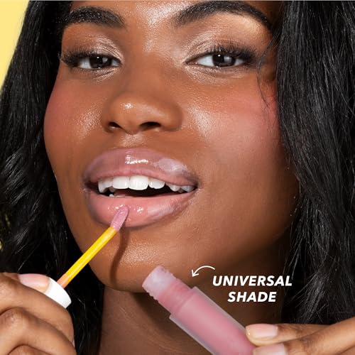 Beekman 1802 Oh Mega Milk Lip Oil - Fragrance Free - Squalane, Vitamin E & Goat Milk - Plumps & Hydrates Lips - 0.14 fl oz