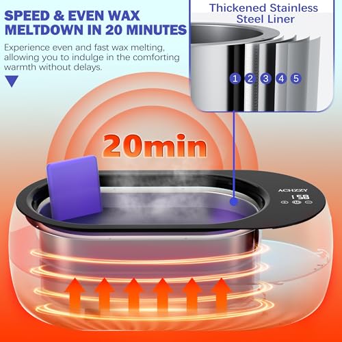 Paraffin Wax Machine for Hand and Feet - Paraffin Wax Bath 4500ml Paraffin Wax Warmer, Intelligent Heating for Fast Melting, Moisturizing Kit Auto-time and Keep Warm Paraffin Hand Wax Machine