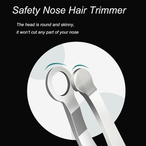 Liangery Professional Nose Hair Trimmer,Stainless Steel, Black