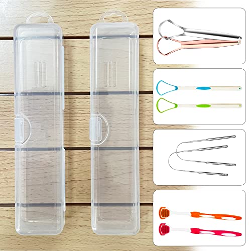 Tongue Scraper Case, Tongue Scraper Travel Case, Tongue Cleaner Case, Case for Tongue Scraper (2 Pack)