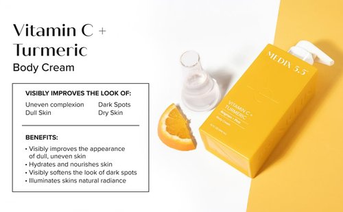 Medix 5.5 Vitamin C Cream Face Lotion & Body Lotion Moisturizer | Anti Aging Skin Care Firming & Brightening Cream Diminishes The Look Of Uneven Skin Tone, Age Spots, & Sun Damaged Dry Skin, (2-Pack)
