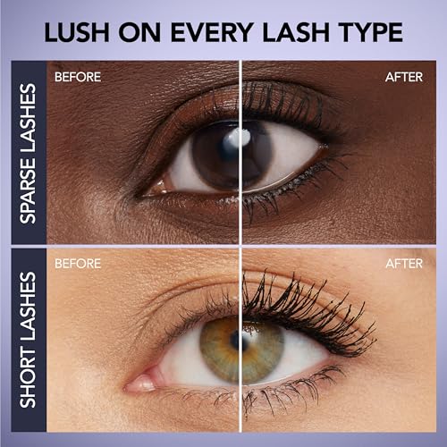 BUXOM Lash Volumizing Mascara, Up to 3X More Volume, Voluminous & Lengthening Mascara for Lash Lift, Cruelty-Free, Black