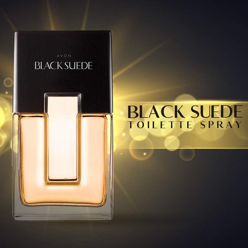 AVON Black Suede Eau de Toilette Spray for Men