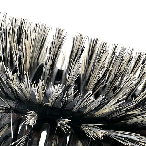 Phillips Brush Luxe Monster Vent 1 Professional Hair Brush (5¡± Diameter Barrel) ? Black & Rose Gold Vented Hairbrush with Nylon Reinforced Boar Hair Bristles, Ergonomic Rubber Grip