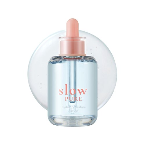 slowpure Hydration Texture Serum 50ml (1.69 fl.oz.) | Hydrating, Moisturizing & Soothing | Smooth Skin Texture, Skin Barrier, Glass Skin | Hyaluronic Acid, Ectoin, Birch Sap | Korean Skincare