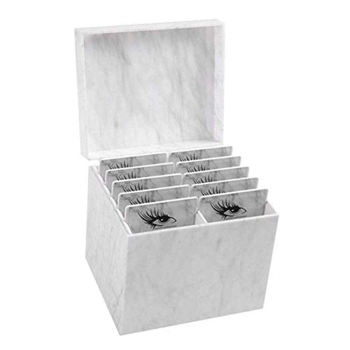 Aufbewahrungsbox für Wimpern aus Acryl, 10 Schichten