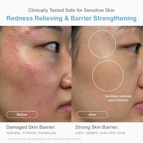 Barrier Repair Cream with Panthenol & Ceramide | Damaged Skin Restore and Deep Hydration | Non-Comedogenic, Fragrance Free, Korean Skincare | Chaga Comfort Cream, 60ml / 2.02 fl oz