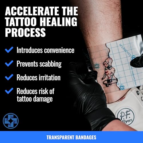 Saniderm Original Tattoo Aftercare Bandage (Personal Roll, 10.2 in x 2 yd)