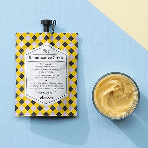 Davines The Circle Chronicles, Travel-Sized Hair Mask And Scalp Treatment, Nourish, Add Shine, Repair, Purify, Revitalize, Soothe, Protect And Maintain Hydration