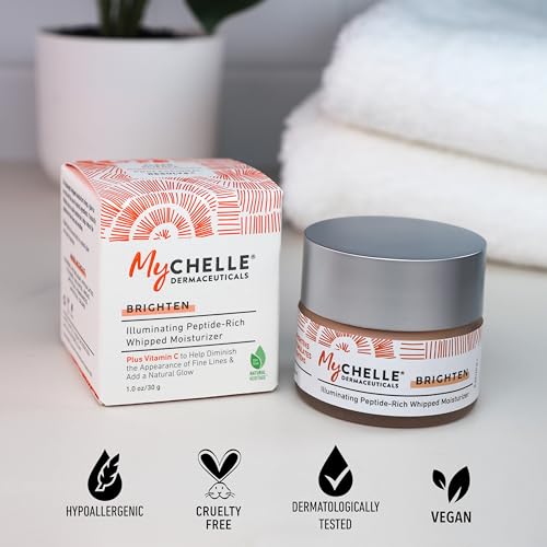 MYCHELLE Illuminating Peptide-Rich ?Whipped Moisturizer?, 1.2 OZ