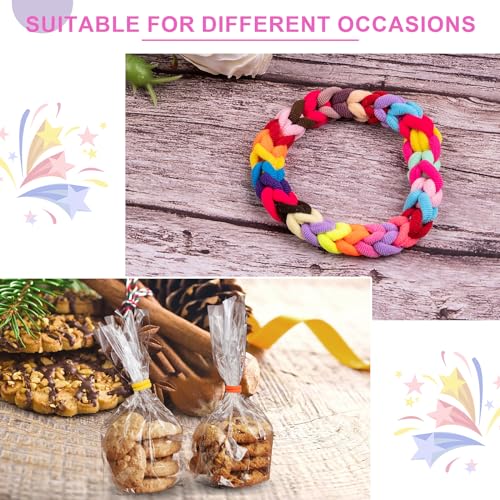 350 PCS Multicolor Cotton Hair Ties ? Small Baby Hair Elastics for Kids and Girls, No Crease Finger Ponytail Holders (20 Colors)
