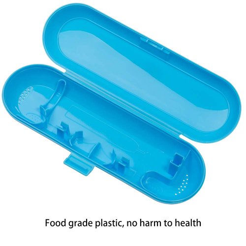 Nincha Plastic Electric Toothbrush Travel Case for Oral-B Pro Series, Blue