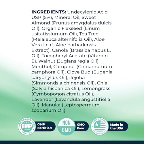 Kerassentials Oil, 8-IN-1 Plant-Based Formula, Natural Ingredients | Made in USA, No Stimulants, Non-GMO ? 15ml, 6 Month Supply