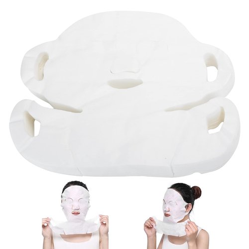 Disposable Face Mask, Face Mask Sheets Moisturizing Paper 100 Pcs Disposable Face Mask Compressed Sheets for Home Travel Use DIY Facial Skin Care