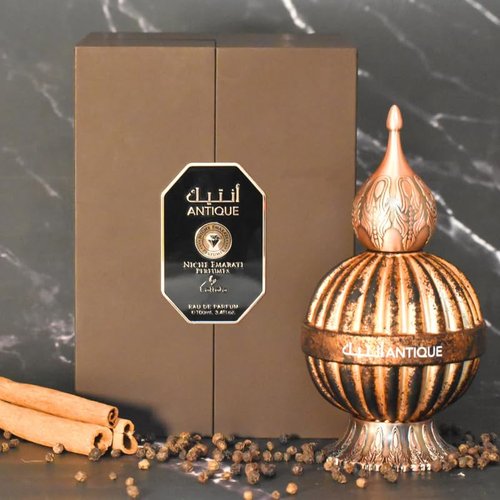 Lattafa Niche Emarati Antique – Gourmand, Woody, Floral, Spicy – Eau de Parfum for Everyone, 3.4 Ounce / 100 ml