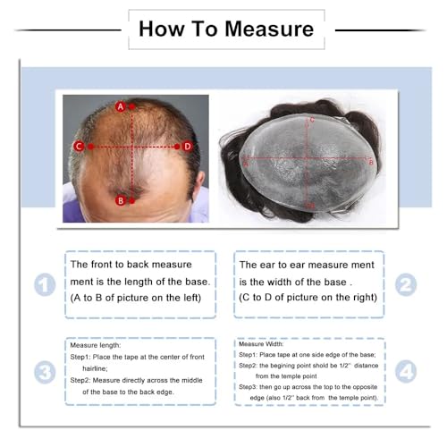 Toupee for Men PU+Lace Base Real European Human Hair Pieces for Mens Hair Prosthesis Patch Units Hair Replacement System for Men (7x9)