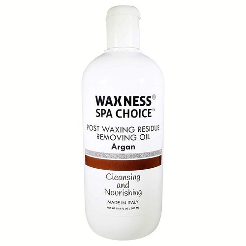 Waxness Spa Choice Pre Post Waxing Lotion Aloe Vera and Argan Oil 2 X 16.9 fl oz / 500 ml
