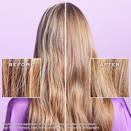 NUXE Hair Prodigieux High Shine Shampoo, Nourishing & Cleansing Radiance Boost with Fermented Pink Camellia Oil