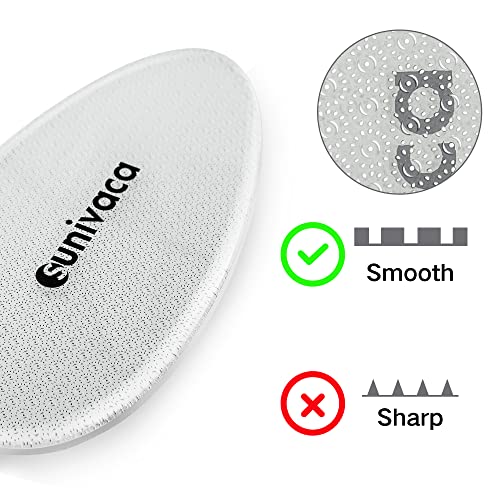 Glass Foot File Callus Remover for Feet, Heel Scraper, Pumice Stone, Diabetic Feet Scrubber Dead Skin Remover for Feet Professional Pedicure Tools