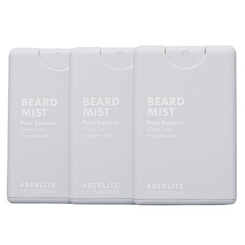 Aberlite Beard Mist - Beard Soften & Tame Spray - Hydrating Mist (Pure Essense 3-Pack)