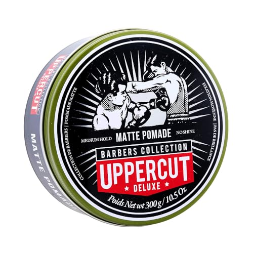 UPPERCUT DELUXE Matte Pomade, Barbers Collection 10.5 oz / 300 g