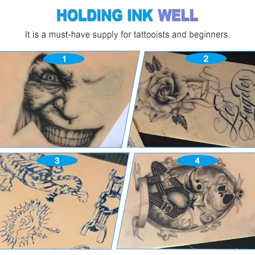 Emalla 3MM Tattoo Skin Practice - 12Pcs Premium Silicone Fake Skin for Tattoo Training 7.48"x5.6" Double Sides 3mm Fake Skin for Beginners and Artists