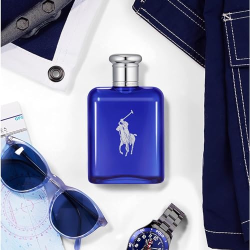 Ralph Lauren - Polo Blue Eau de Toilette - Men's Cologne Trio Set ($192 Value)- Full Size, 4.2 Fl Oz, Travel Size, 1.35 Fl Oz & Deodorant