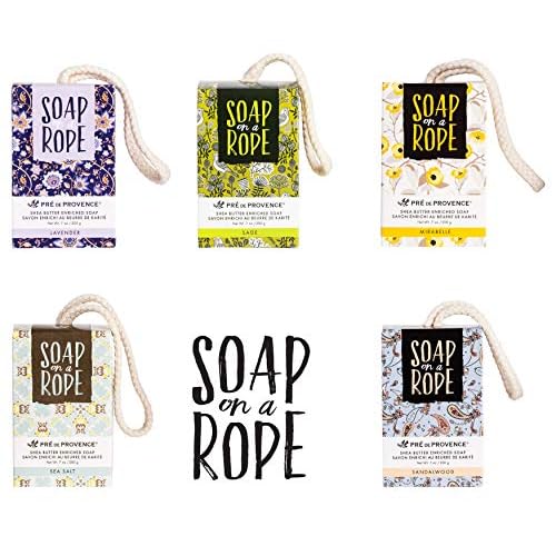Pre de Provence Soap On a Rope, Lavender, 200 Gram