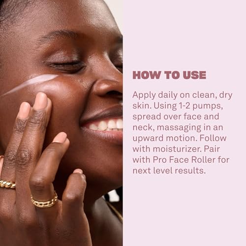 Babe Original Halo Peptide Face Serum for Women, Face Moisturizer Face Cream for Hydrated, Plump & Soothed Skin with Pink Root Extract, Hyaluronic Acid, Peptides & Amino Acids | Cruelty-free and Vegan