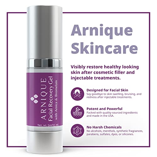 Arnica Gel for Face ? Soothing Arnica & Bromelain Facial Gel to Refresh and Comfort Delicate Skin After Beauty Treatments